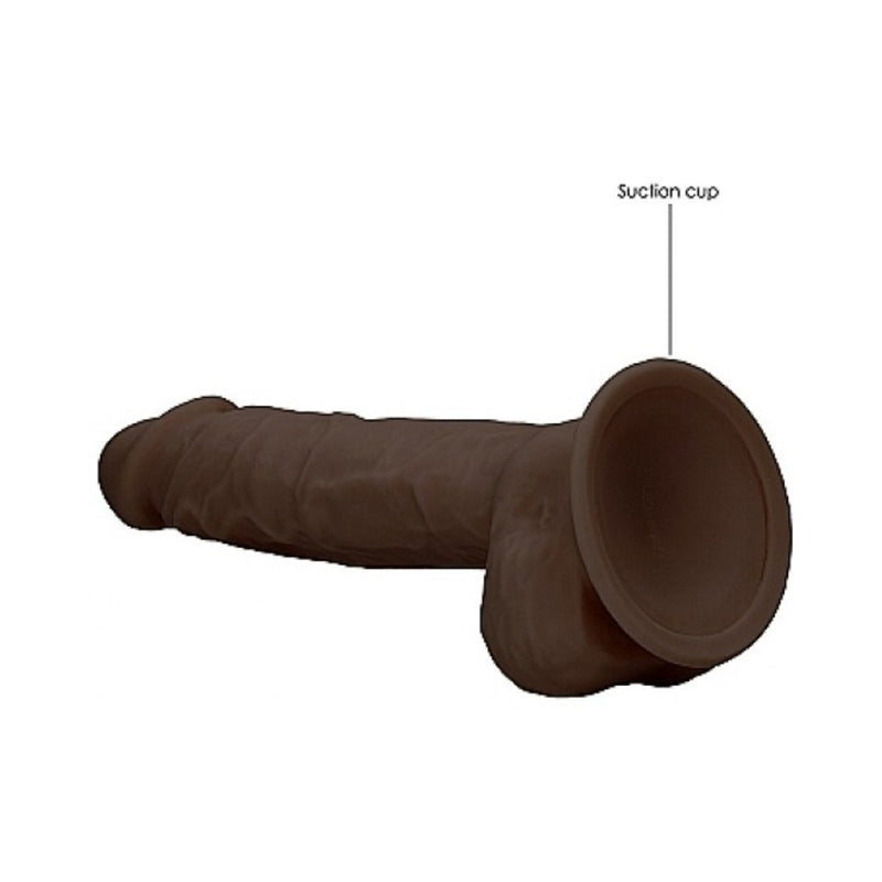 Realrock Ultra - 7 inches Silicone Dildo With Balls
