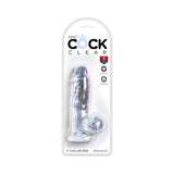 King Cock Clear 5in Cock With Balls