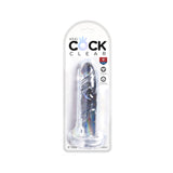 King Cock Clear 6in Cock