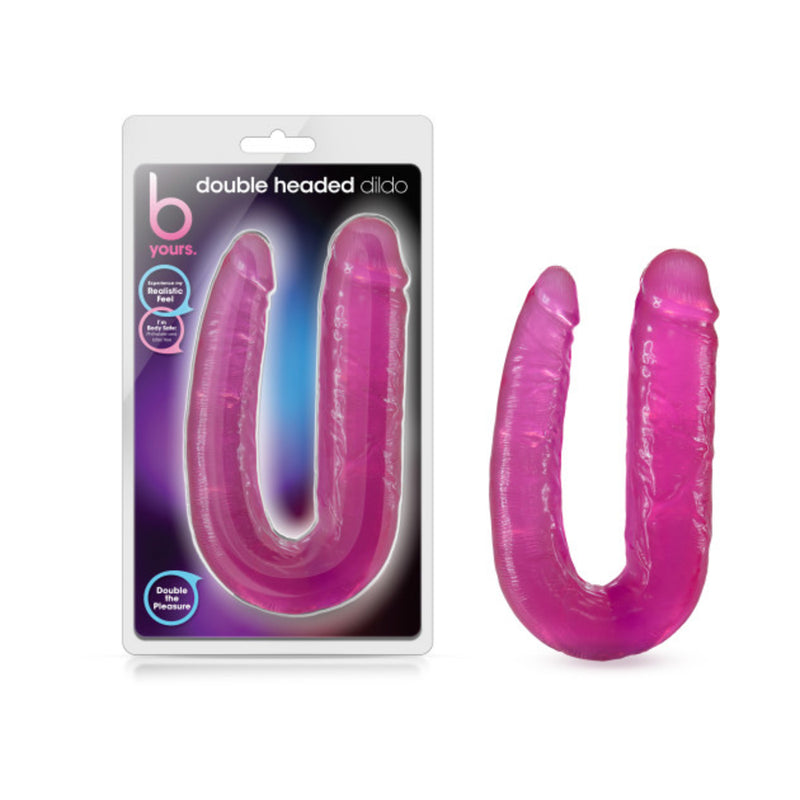 Blush B Yours Double Headed Dildo - Pink