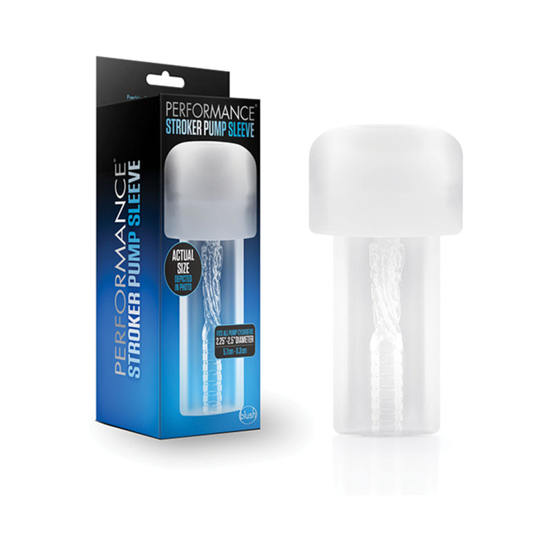Blush Performance Stroker Pump Sleeve - Clear