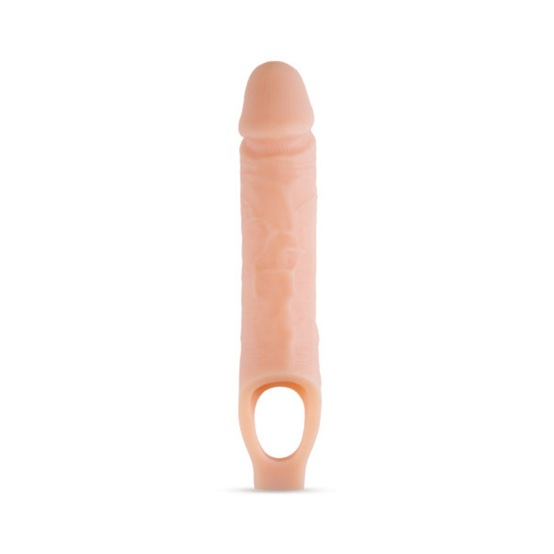 Performance Plus - 10 Inch Silicone Cock Sheath Penis Extender - Vanilla