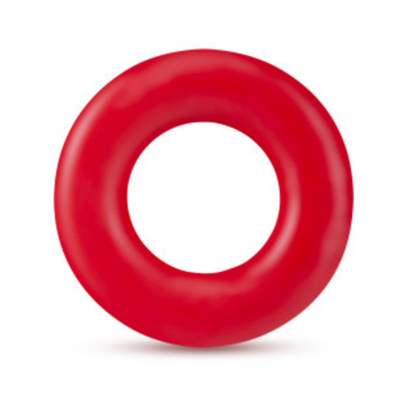 Blush Stay Hard Donut Rings - Red Pack of 2
