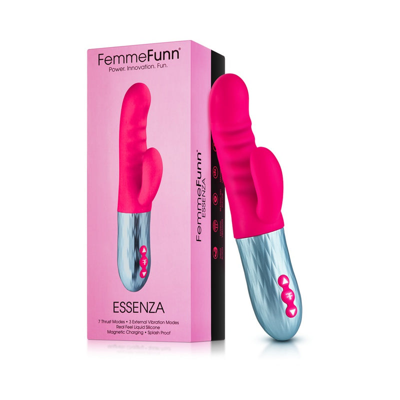 Femme Funn Essenza Thrusting Rabbit - Purple