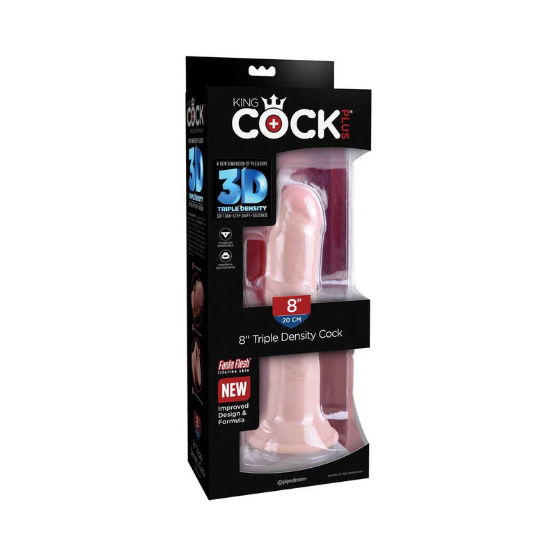 King Cock Plus 8in Triple Density Cock