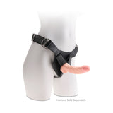 King Cock Triple Density 8 inches Cock, Balls Beige Dildo