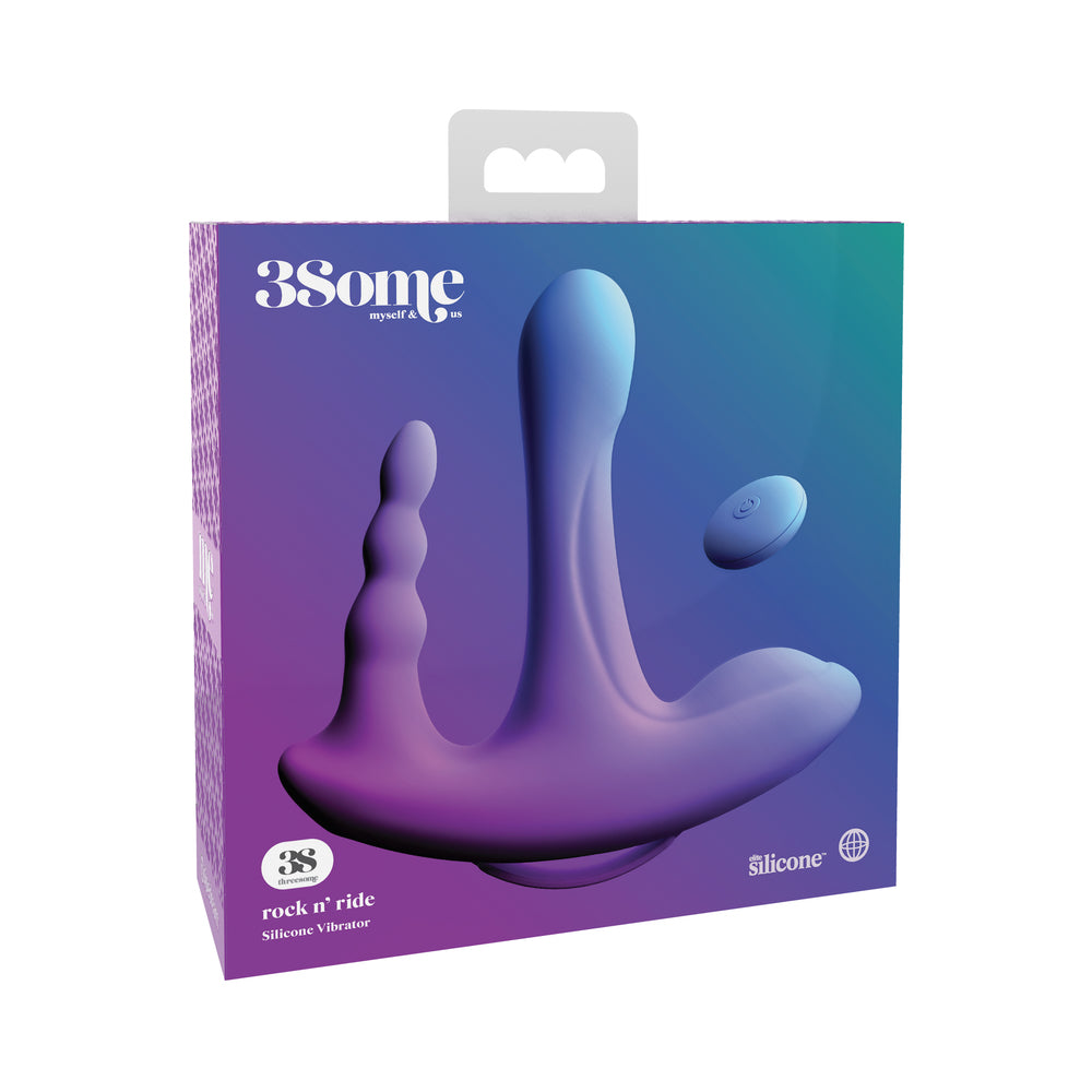 Threesome Rock N Ride Purple