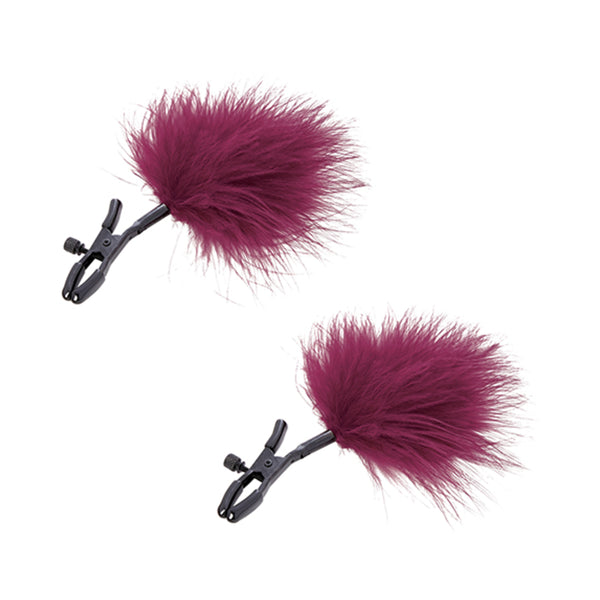 S&m Enchanted Feather Nipple Clamps