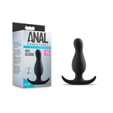 Blush Anal Adventures Curve Plug - Black