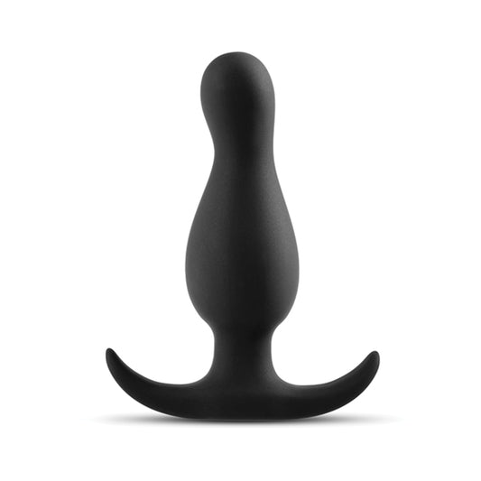 Blush Anal Adventures Curve Plug - Black