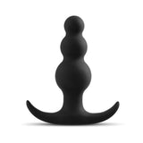 Blush Anal Adventures Beaded Plug - Black