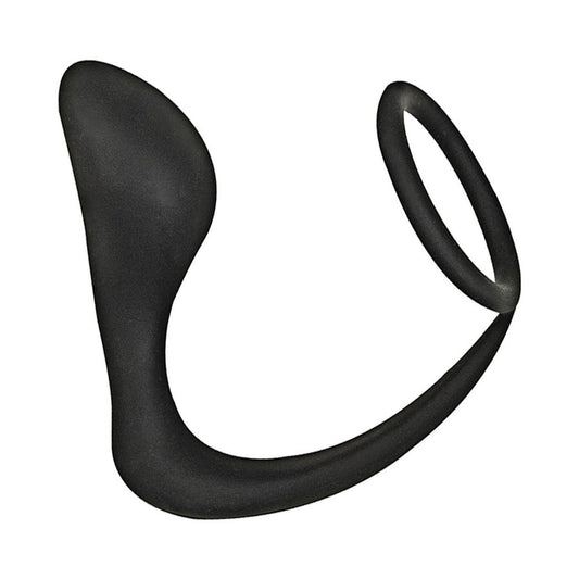 Commander Prostate Pleaser Cockring Blac