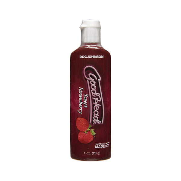 Goodhead Strawberry Oral Gel 1oz.