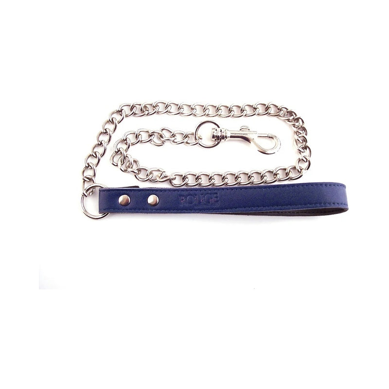 Leather Lead With Chain