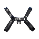 O.t.h Leather Harness - Black Size Extra Large