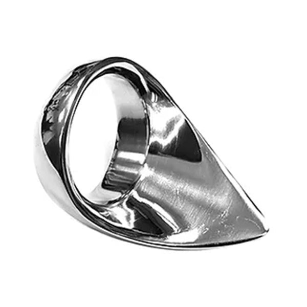 Stainless Steel  Stainless Steel Tear Drop Cock Ring (45mm)  In Clamshell