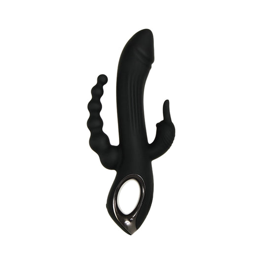Evolved Trifecta Triple Stim Rechargeable - Black