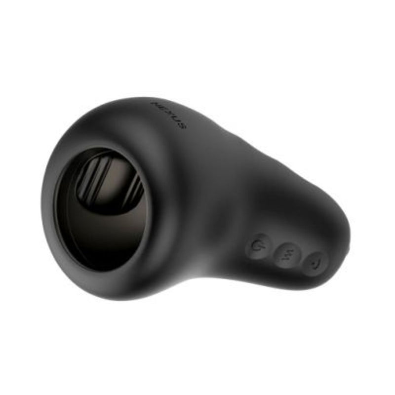 Nexus Eclipse Vibrating & Stroking Male Masturbator Black