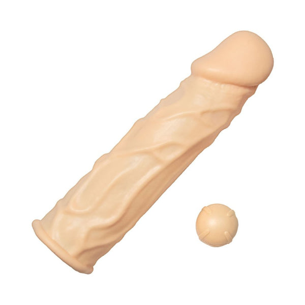 The Great Extender 1st Silicone Vibrating Sleeve 6.5in