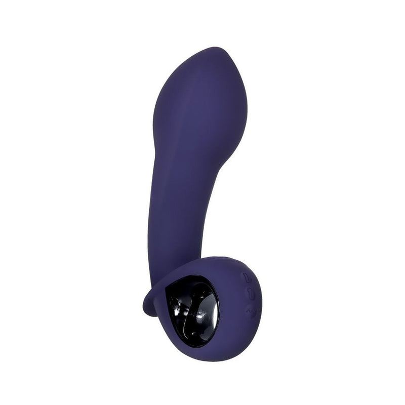 Evolved Inflatable G Rechargeable Vibrator - Purple