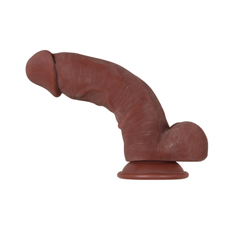 Evolved Real Supple Poseable Girthy Dark 8.5&rdquo;
