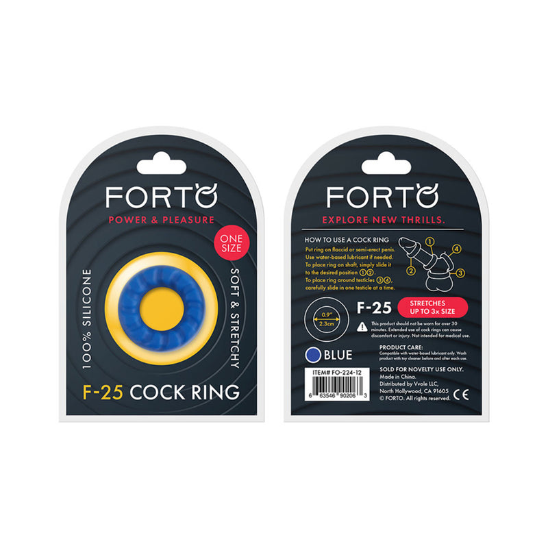 Forto F-25: 23mm 100% Liquid Silicone C-ring