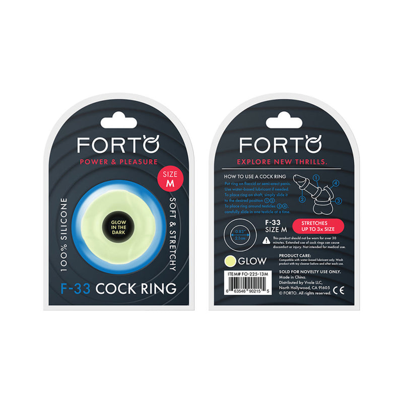 Forto F-33: 21mm 100% Liquid Silicone C-ring