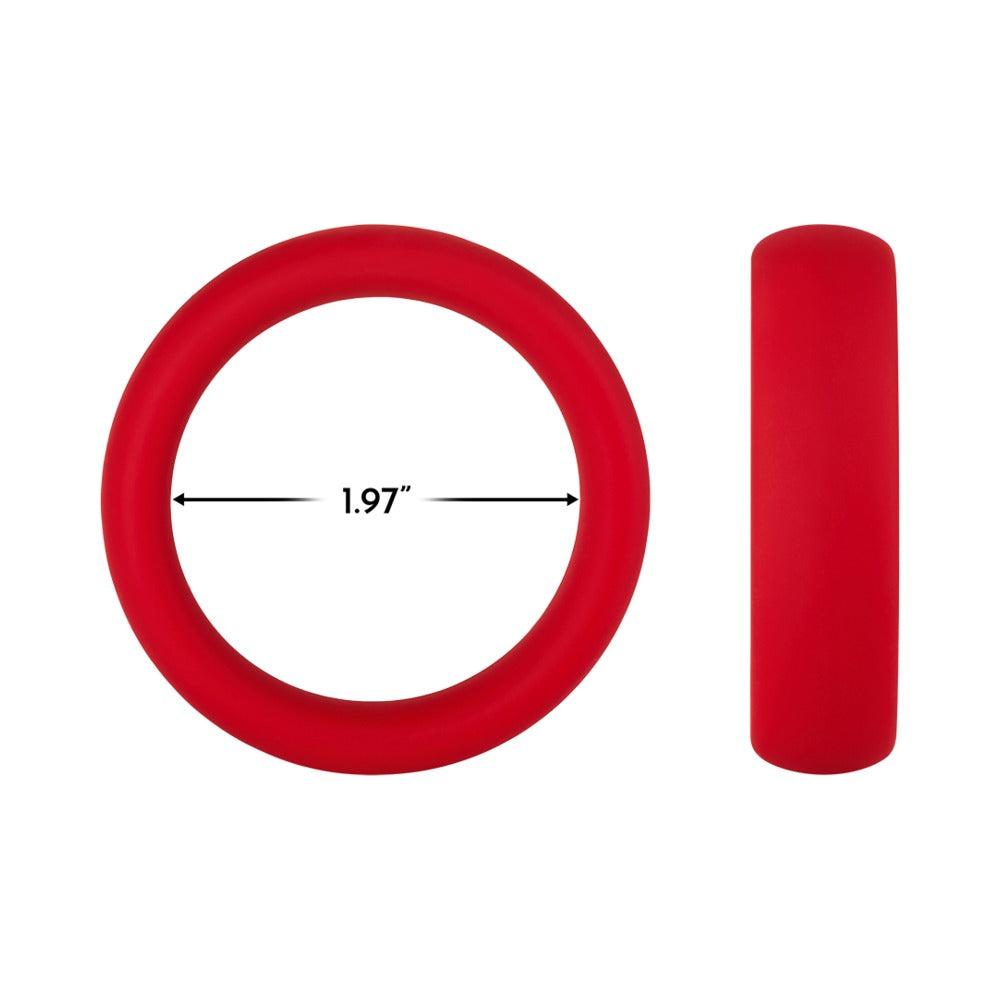 Forto F-64:  50mm 100% Silicone Ring Wide Lg