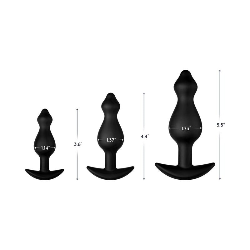 Forto F-78: Pointee 100% Silicone Plug Large