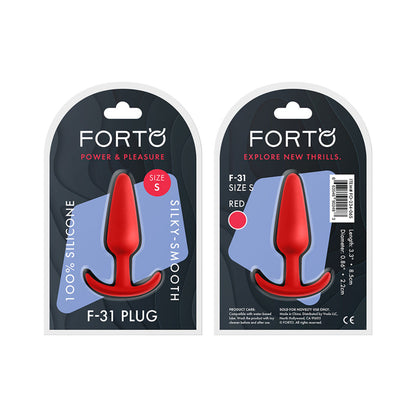 Forto F-31: 100% Silicone Plug Sm