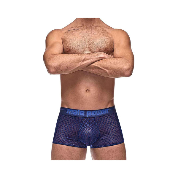 Diamond Mesh Mini Short Blue MD