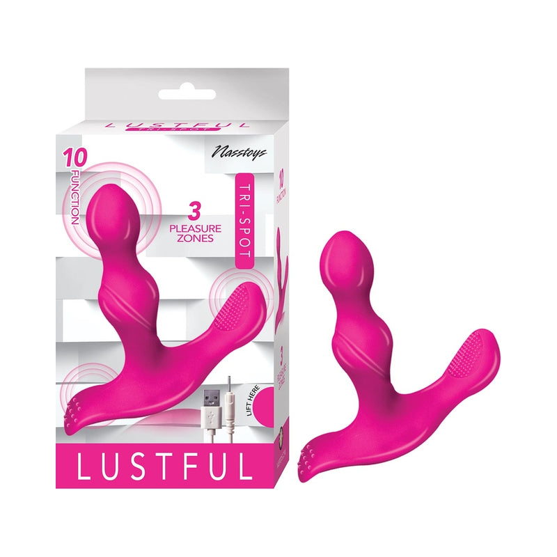 Lustful Tri-spot - Pink