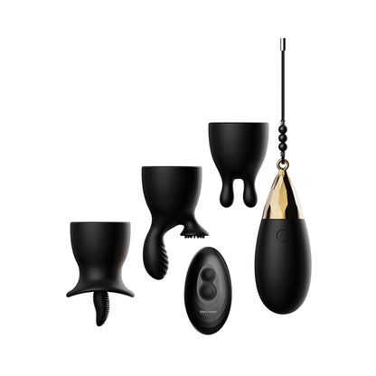 Evolved Egg Citement Rechargeable Bullet - Black/Gold