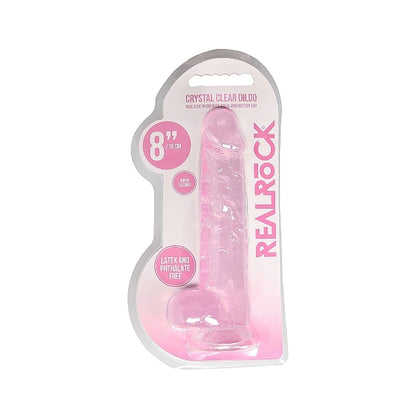 Realrock Realistic Dildo With Balls 8 inches