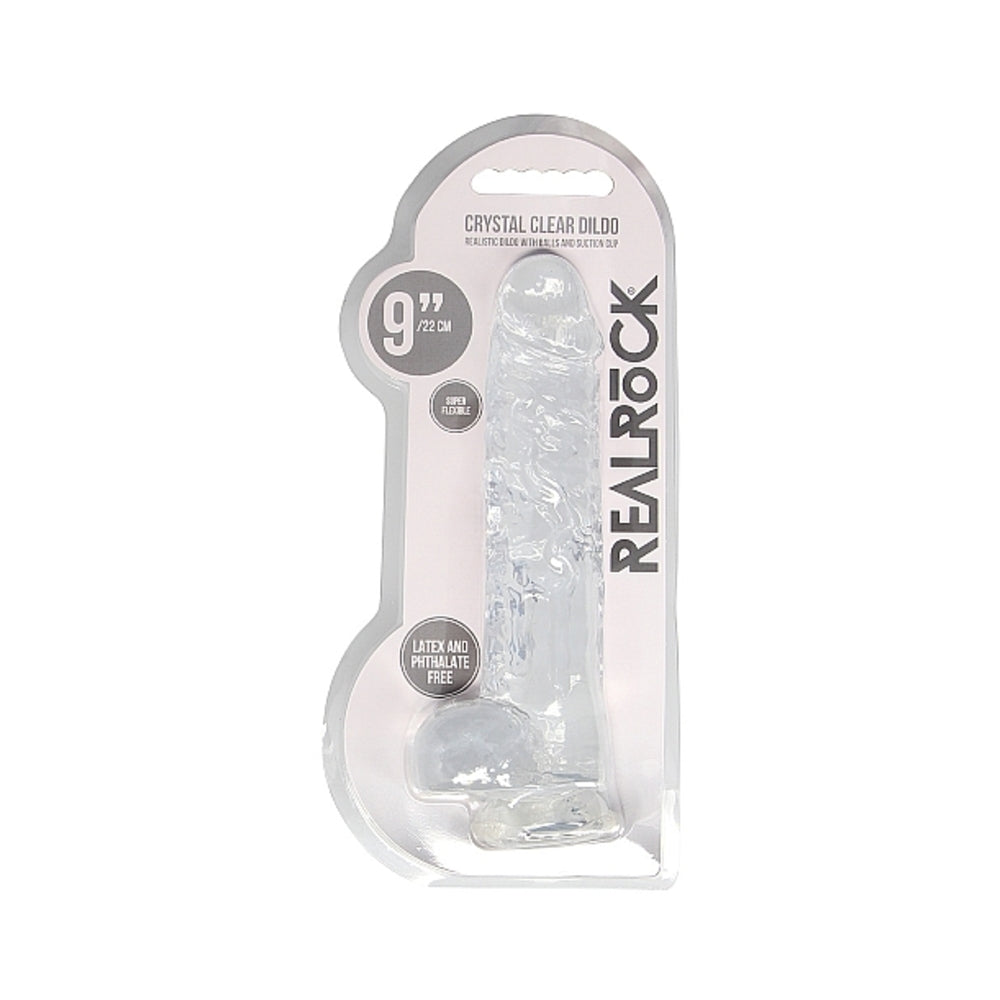 Realrock Realistic Dildo With Balls 9 inches