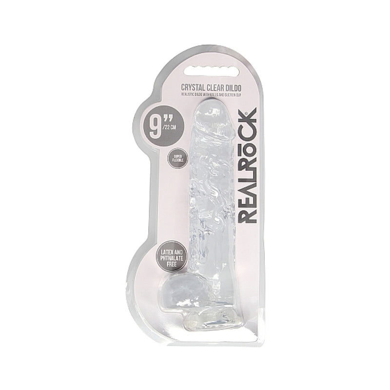 Realrock Realistic Dildo With Balls 9 inches
