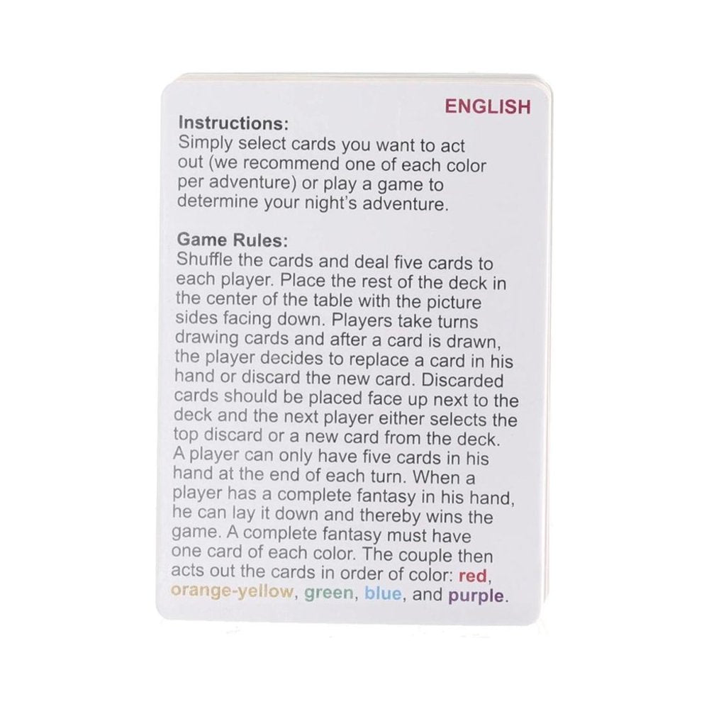 Tantric Sex Cards