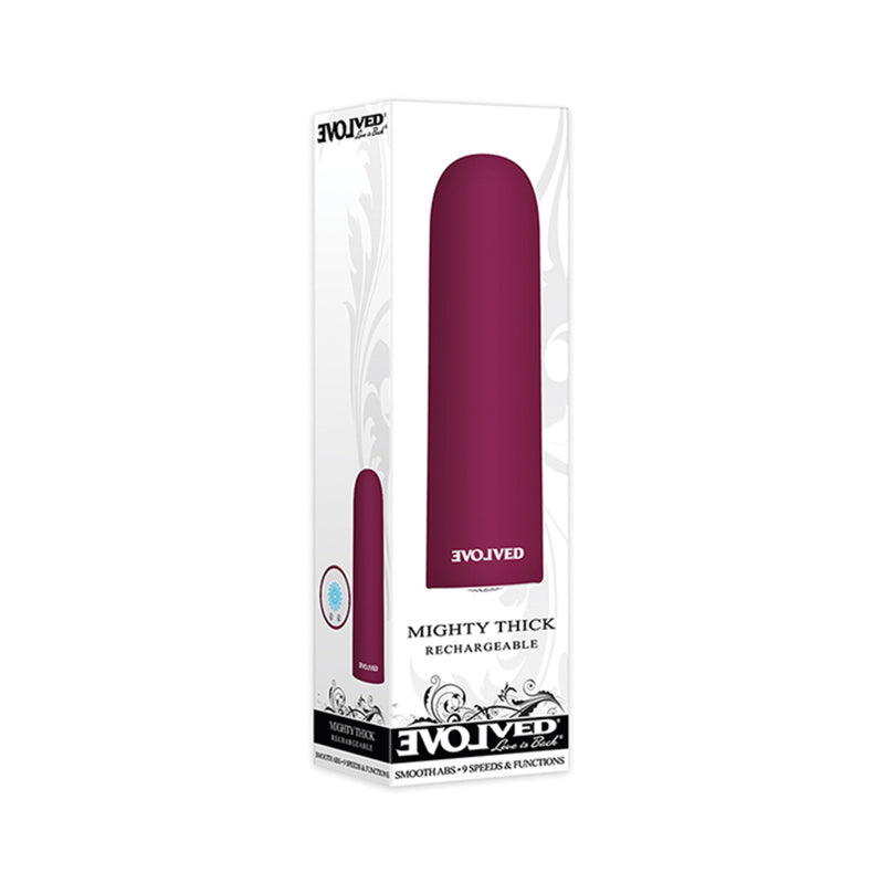 Evolved Mighty Thick Bullet - Burgundy