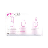 Palmpocket Extended Silicone Massage Heads 3-pack