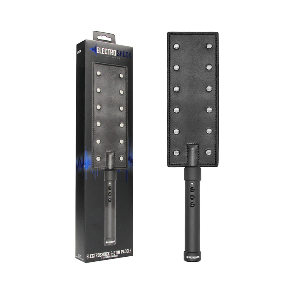 Shots Electroshock E-stim Paddle Black