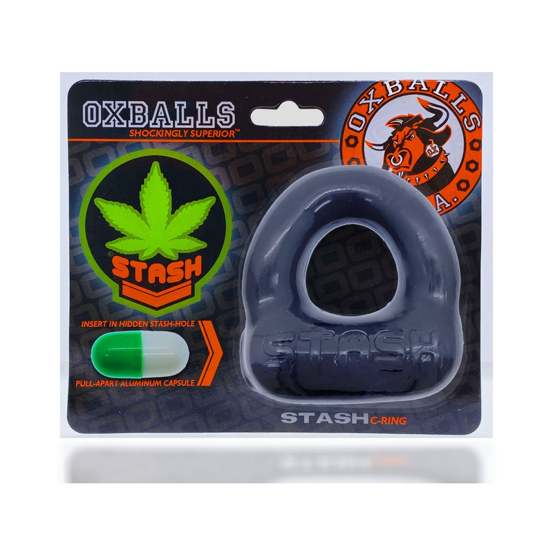 Oxballs Stash Cockring With Aluminum Capsule Insert