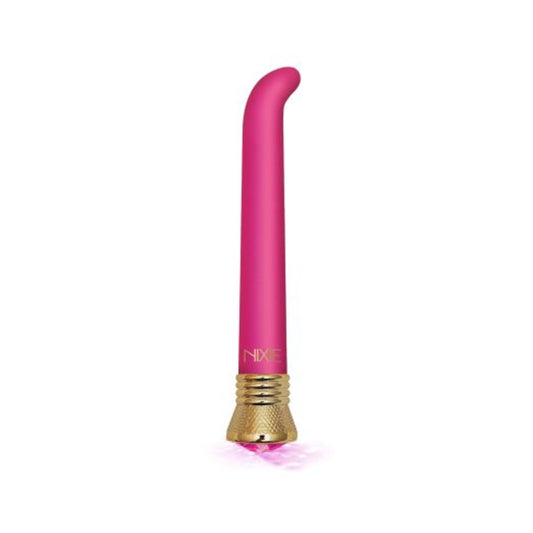 Nixie Mystic Wave Satin G-spot Vibe - Pink Tourmaline