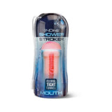 Happy Ending Self-lubricating Shower Stroker - Mouth