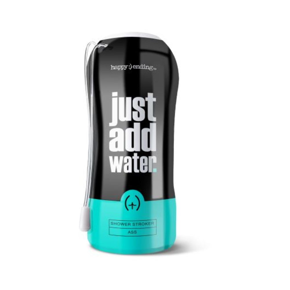 Happy Ending Just Add Water Self Lubricating Shower Stroker - Ass
