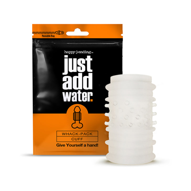 Happy Ending Just Add Water Self-lubricating Whack Pack - Cuff
