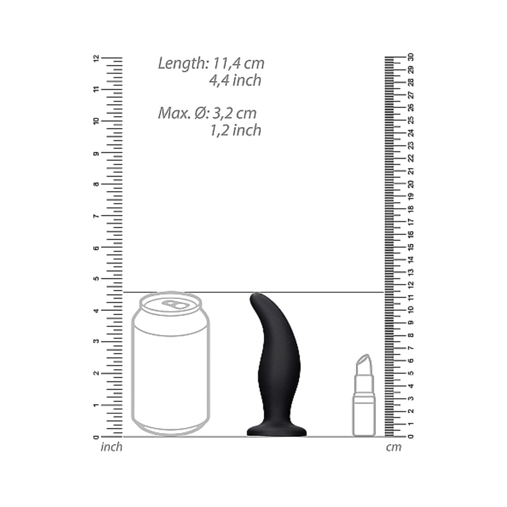 Ouch Curve Butt Plug Black