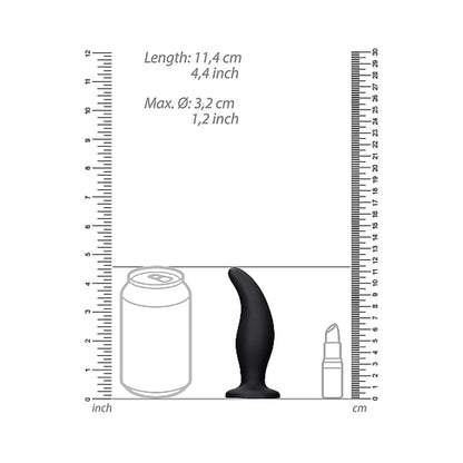 Ouch Curve Butt Plug Black
