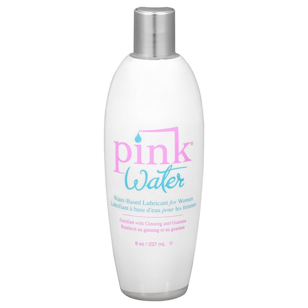 Pink Water Based Lubricant for Women 8 Oz Flip Top Bottle