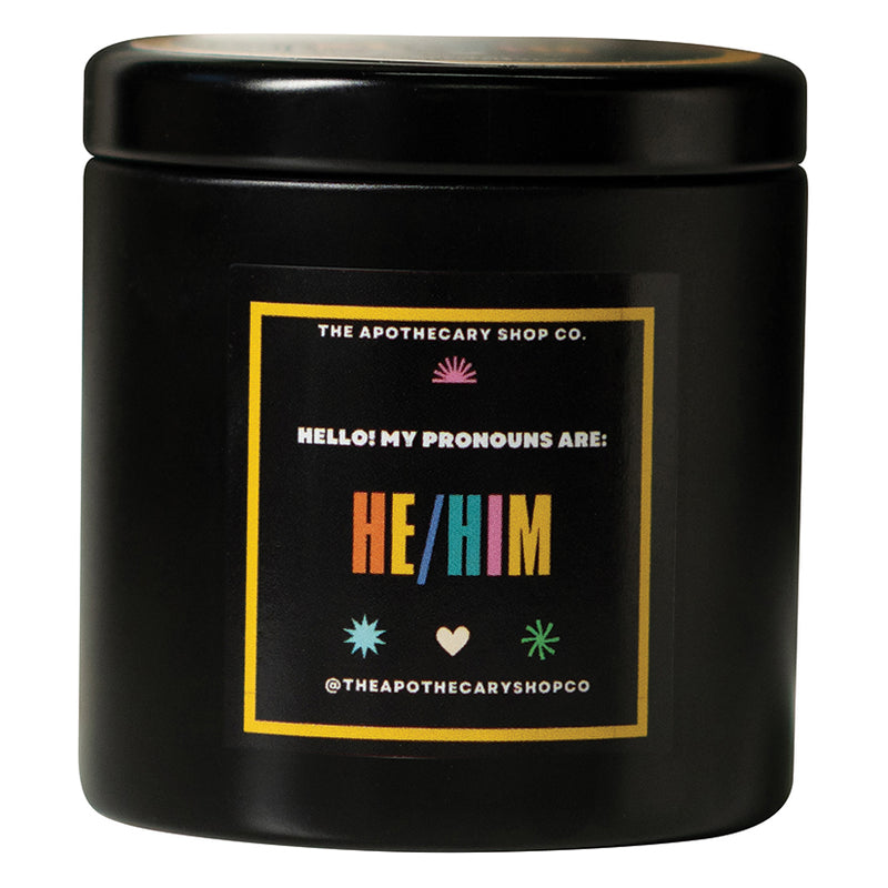 Gender Fluid He/Him Candle