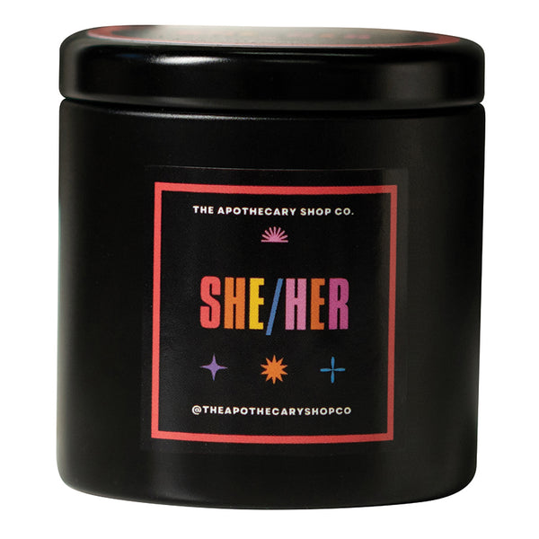 Gender Fluid She/Her Candle